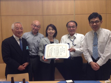 H26 本部懇親会　学長と